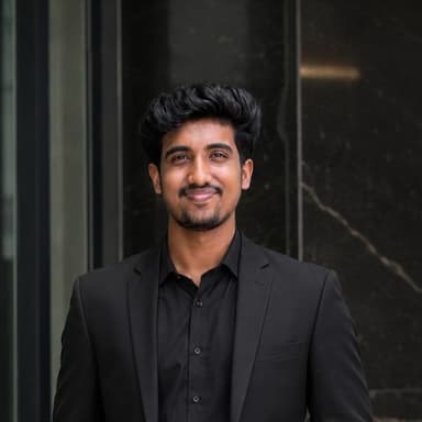 Sudharsana Saravanan S — Developer