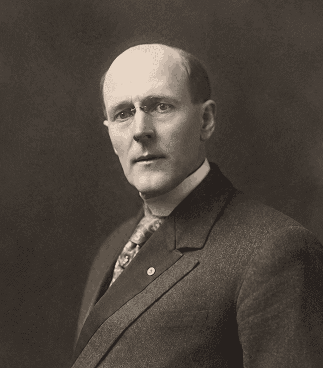 Archival portrait of Paul Harris, Founder of Rotary International