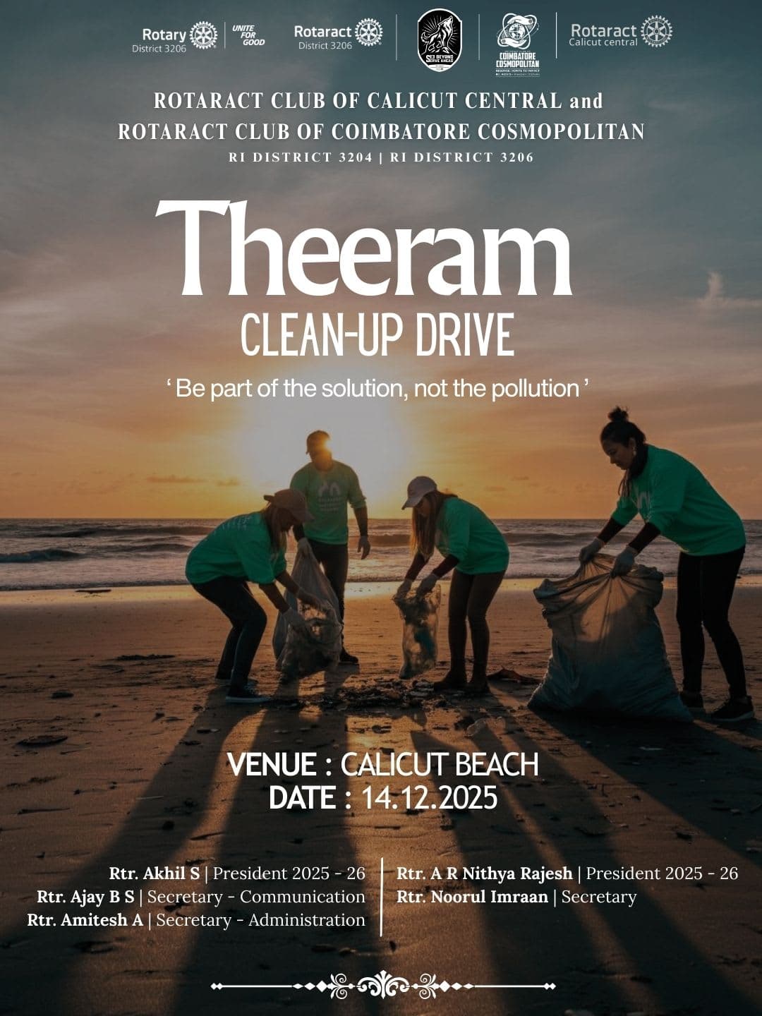 Theeram Clean-Up Drive