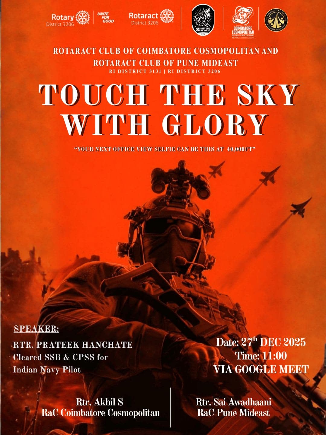 TOUCH THE SKY WITH GLORY