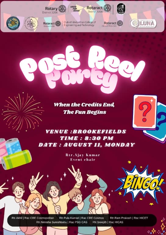 Post Reel Party