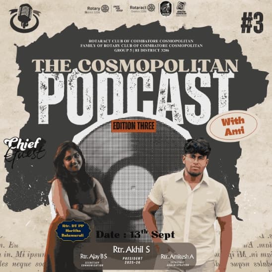 The Cosmopolitan Podcast with Ami Edition Three