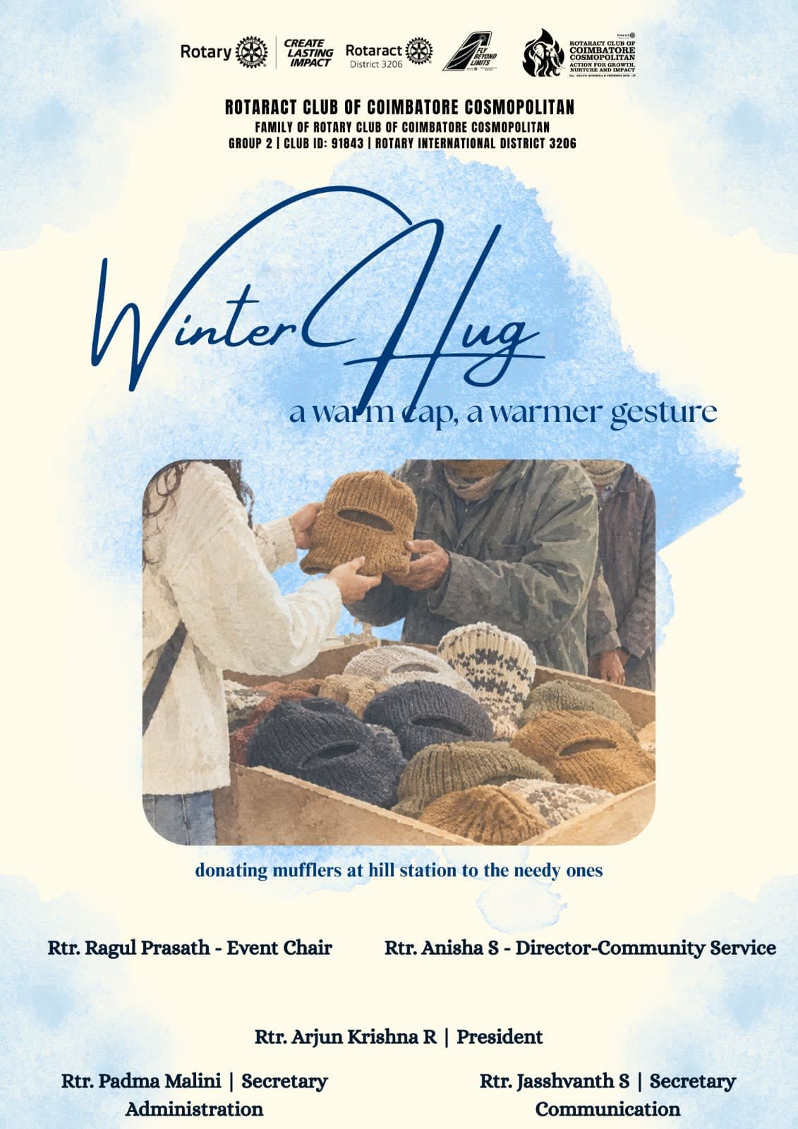Winter Hug – A Warm Cap, A Warmer Gesture