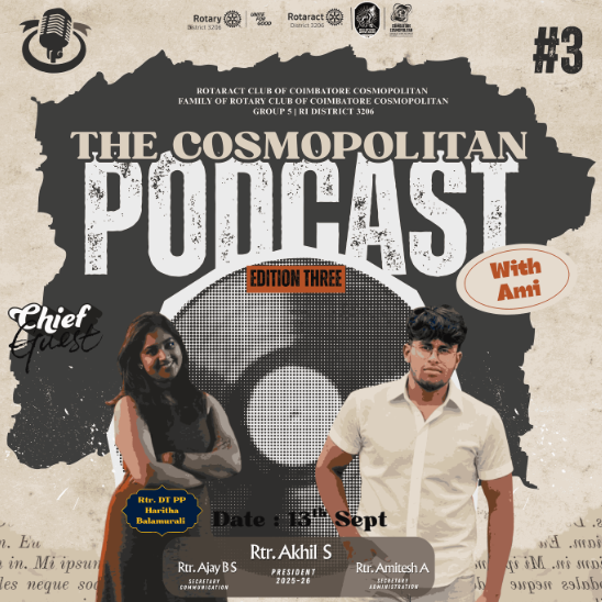 The Cosmopolitan Podcast with Ami Edition Three